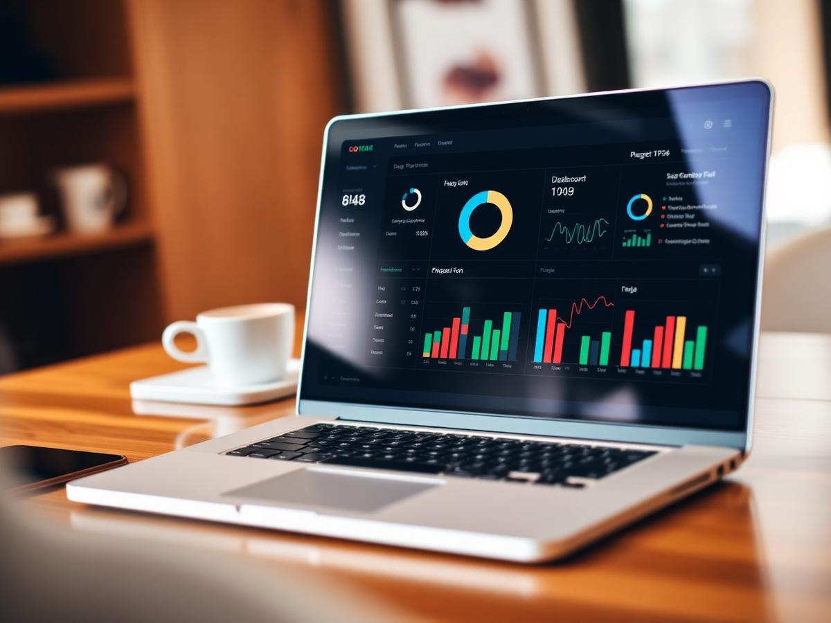 Tableau de bord Pennylane avec indicateurs financiers en temps réel